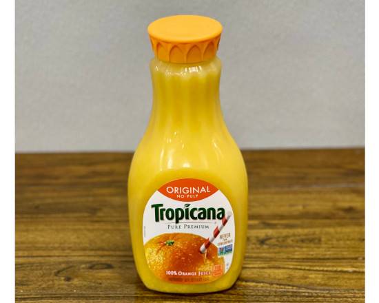 Order Tropicana Orange Juice Half Gallon food online from My Three Sons Bagels store, Garden City on bringmethat.com