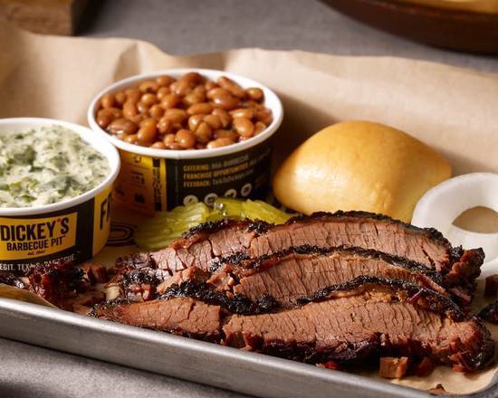 Order Brisket Plate food online from Dickey'S Barbecue Pit store, Las Vegas on bringmethat.com