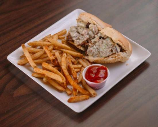 Order Philly Cheesesteak food online from End Zone Mckinney store, Mckinney on bringmethat.com
