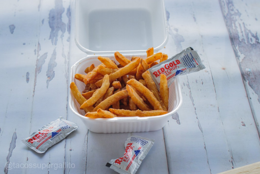 Order Fries food online from Tacos Super Gallito store, Carson on bringmethat.com