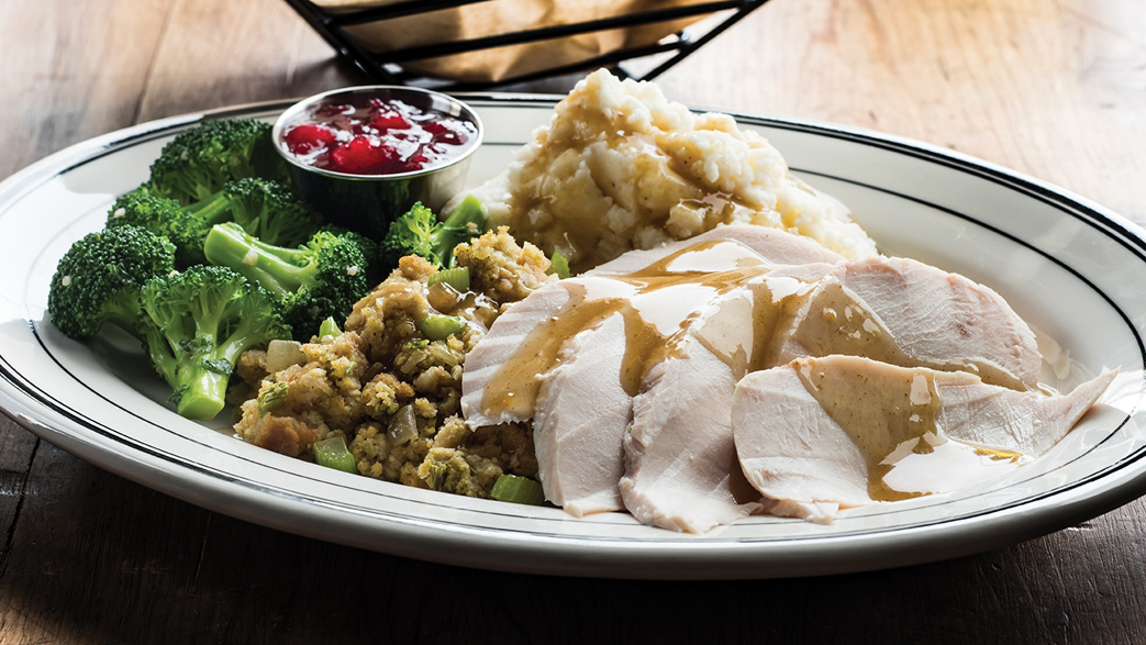 Order Turkey Dinner food online from Mimi Café store, Fountain Valley on bringmethat.com
