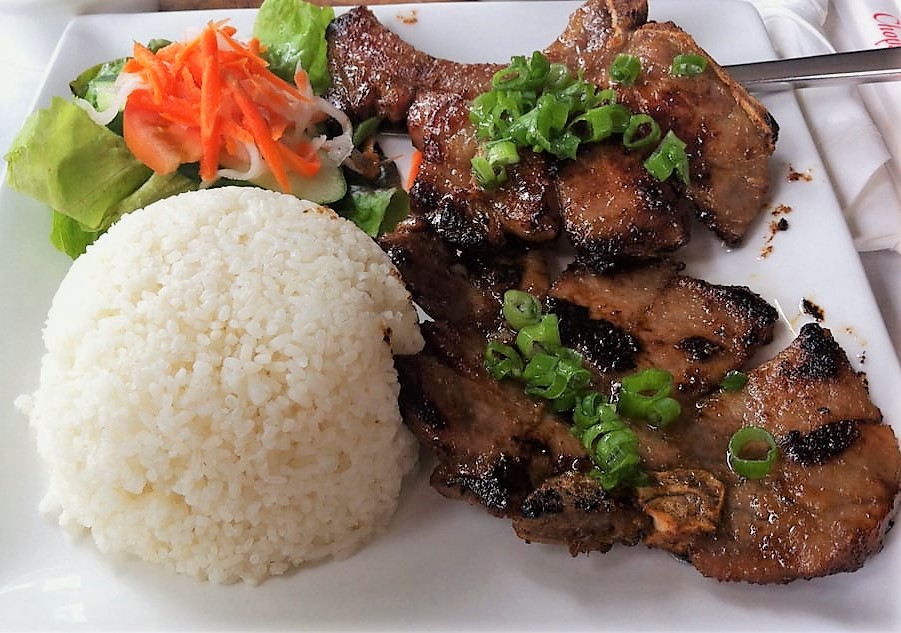 Order Rice Plate w/ Grilled Meat food online from Pho Tick Tock store, San Jose on bringmethat.com