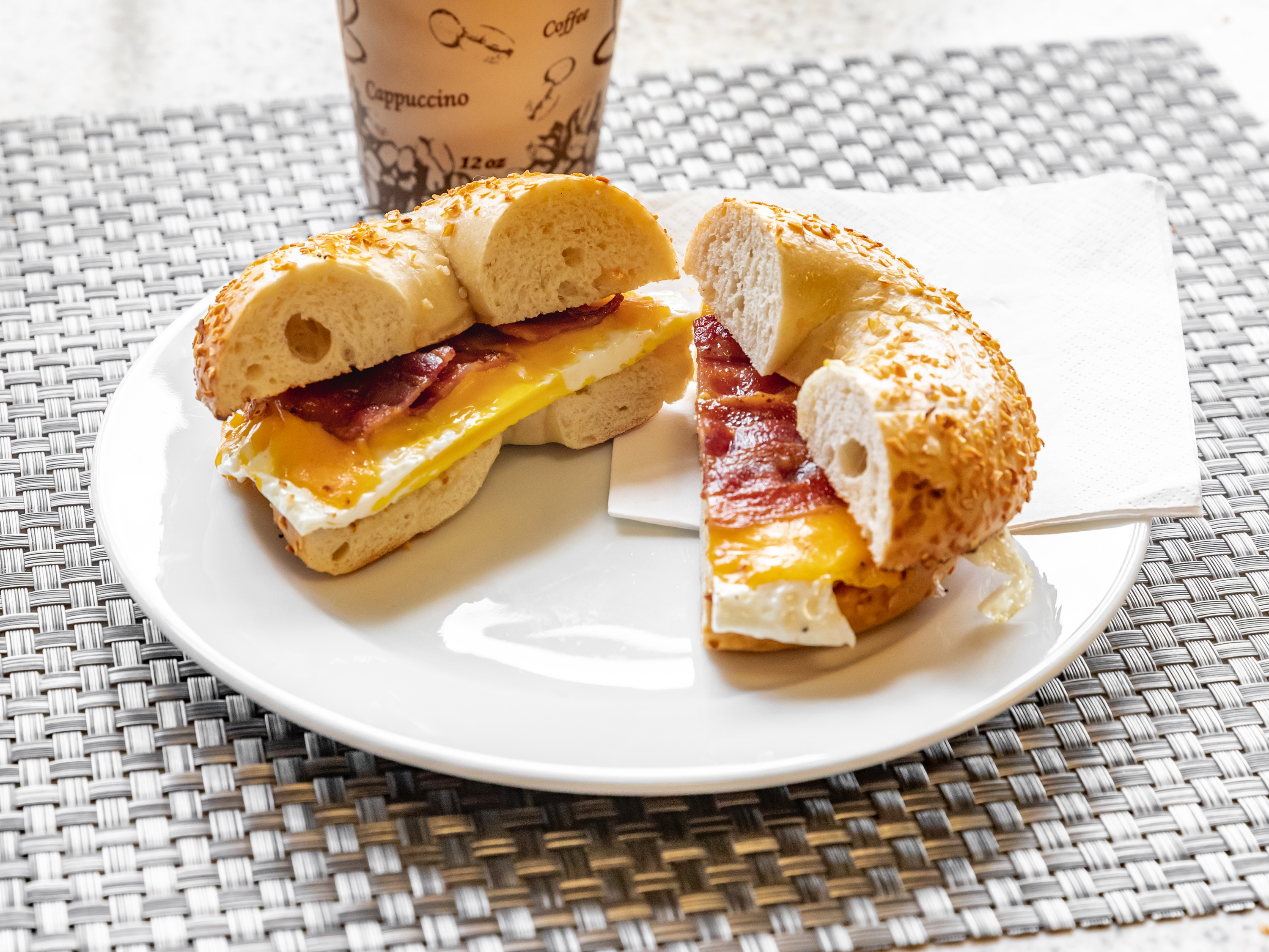 Order Egg, Meat, Cheese Sandwich Breakfast food online from Newtown Bagel store, Newtown on bringmethat.com