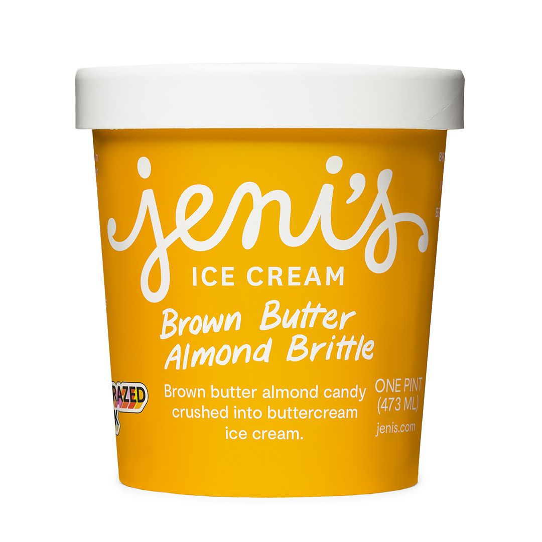 Order Brown Butter Almond Brittle by Jeni's Splendid Ice Creams food online from The Lunchbox store, Daly City on bringmethat.com