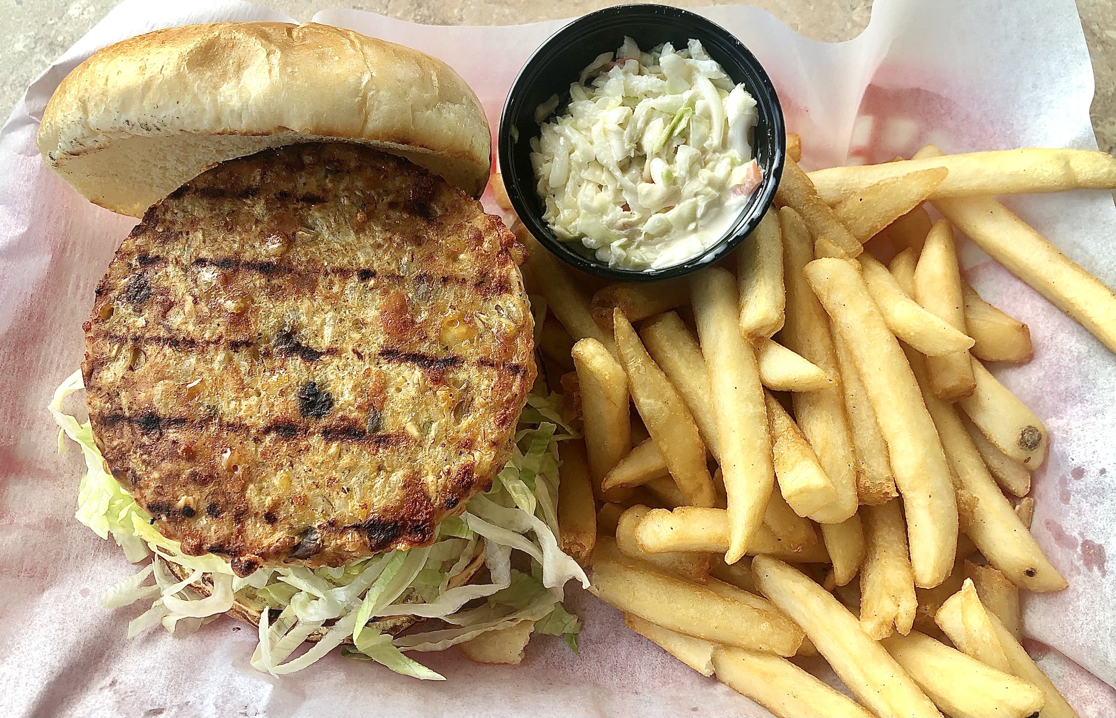 Order Veggie Burger food online from Hub's Restaurant store, Skokie on bringmethat.com