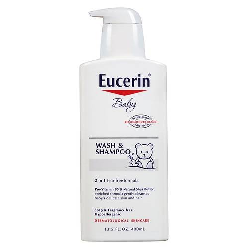 Order Eucerin Baby Soothing Wash & Shampoo - 13.5 oz food online from Walgreens store, Columbus on bringmethat.com