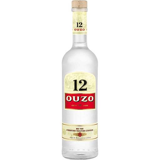 Order Ouzo #12 (750 ML) 26091 food online from Bevmo! store, BURLINGAME on bringmethat.com