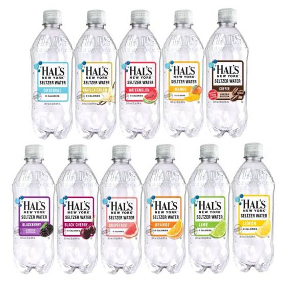 Order Hal's Seltzer Water food online from 23rd Avenue Deli &amp; Grocery store, Queens on bringmethat.com