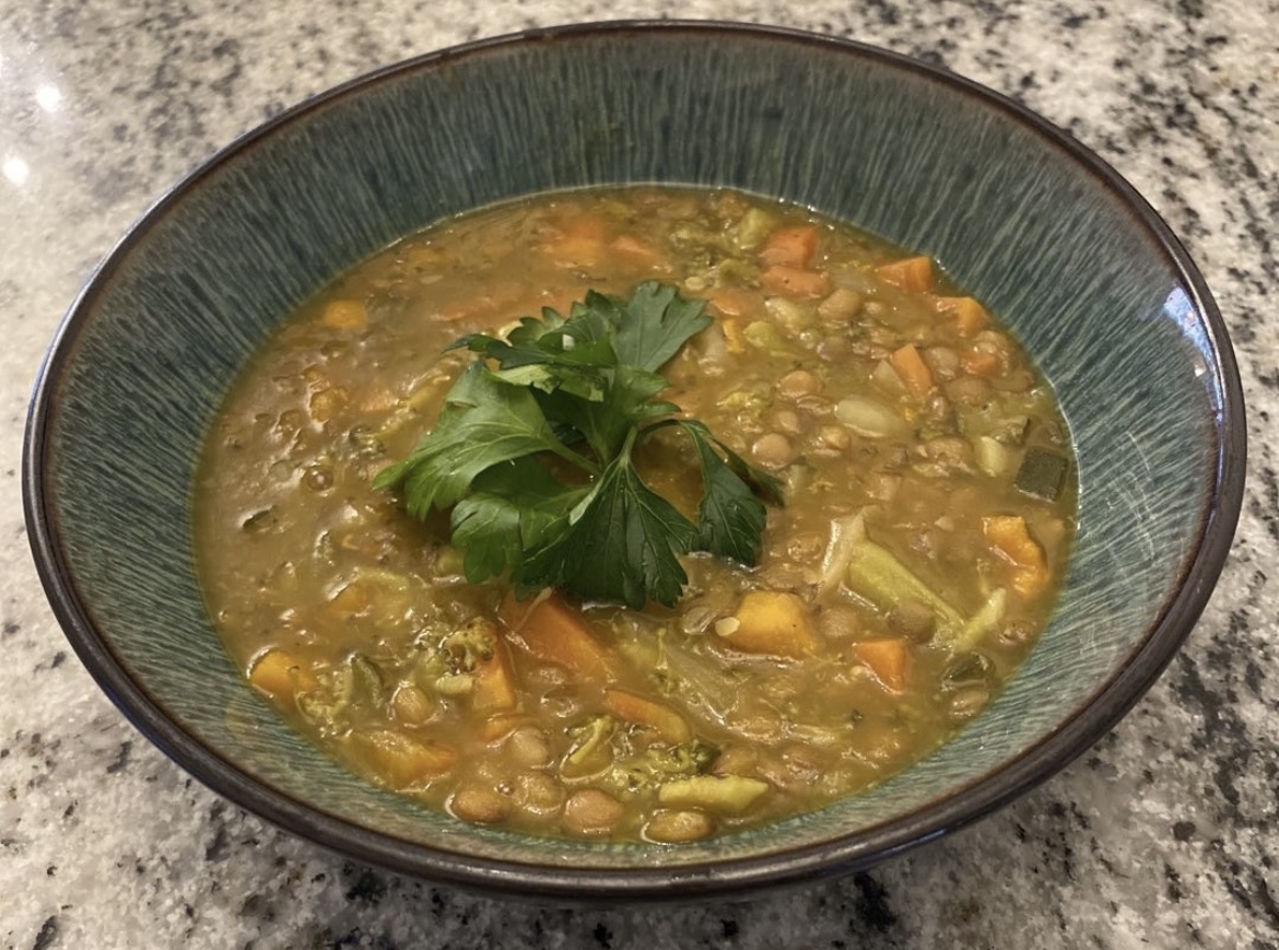 Order Hearty Lentil Soup food online from Good health cafe store, New York on bringmethat.com