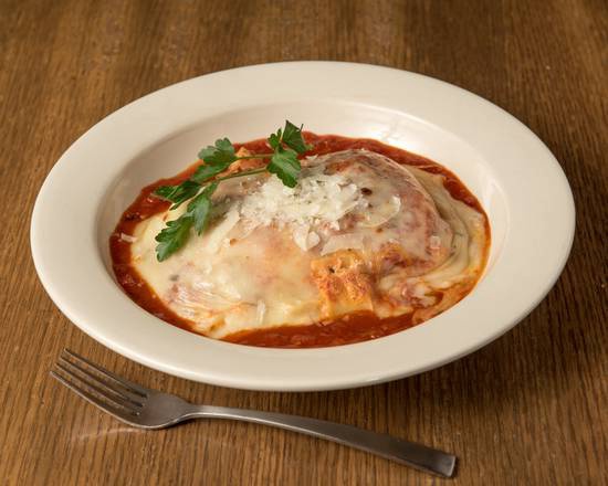 Order Homemade Baked Lasagna Full Dinner food online from Dagostino Pizza And Pub Niles store, Niles on bringmethat.com