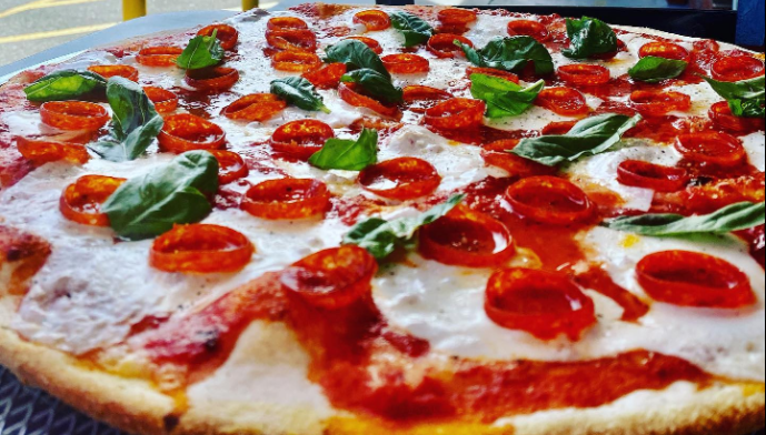 Order Margherita Pizza food online from Bennys Pizza store, Woodbridge Township on bringmethat.com
