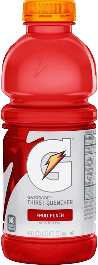 Order Gatorade Fruit Punch 20oz food online from Extramile store, Desert Hot Springs on bringmethat.com