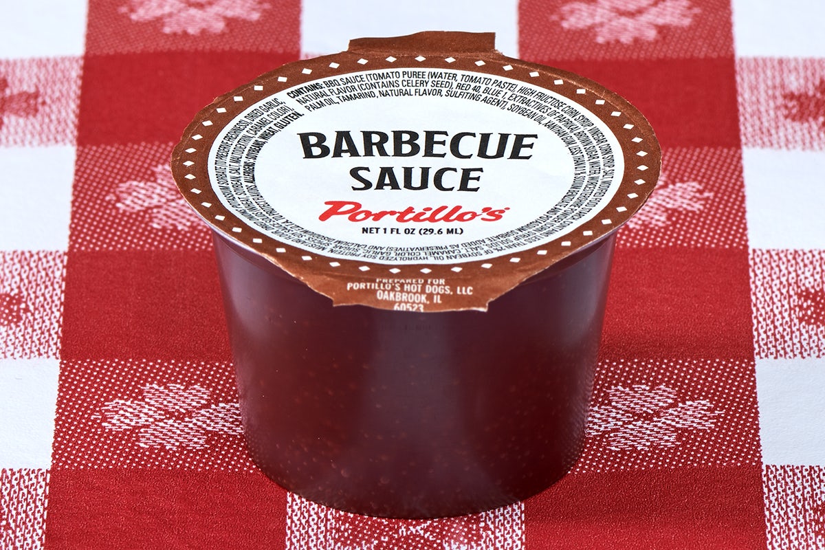 Order BBQ Sauce food online from Portillo's hot dogs and barnelli's pasta bowl  store, Chicago on bringmethat.com