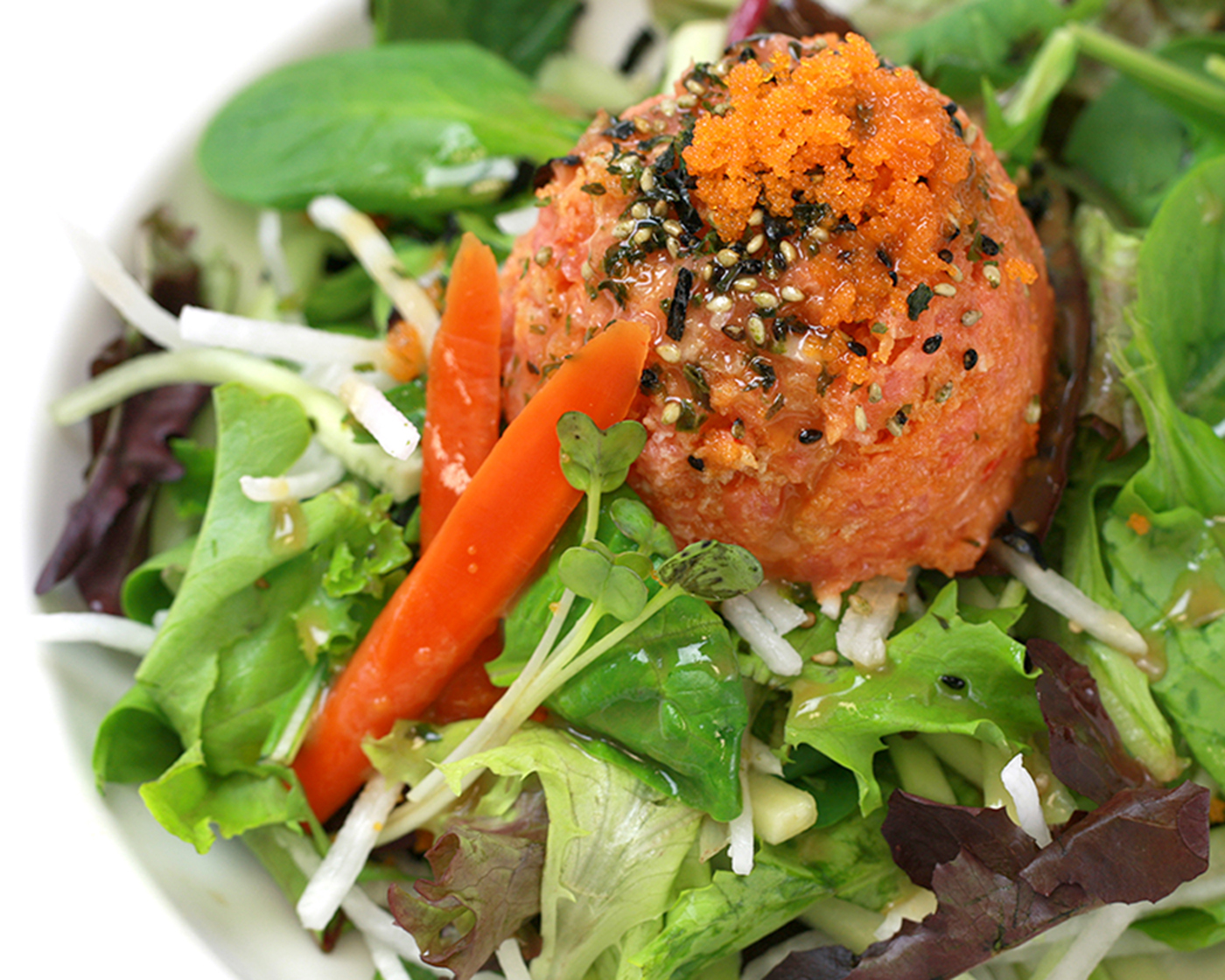 Order Spicy Tuna Salad food online from Kabuki - Brea store, Brea on bringmethat.com