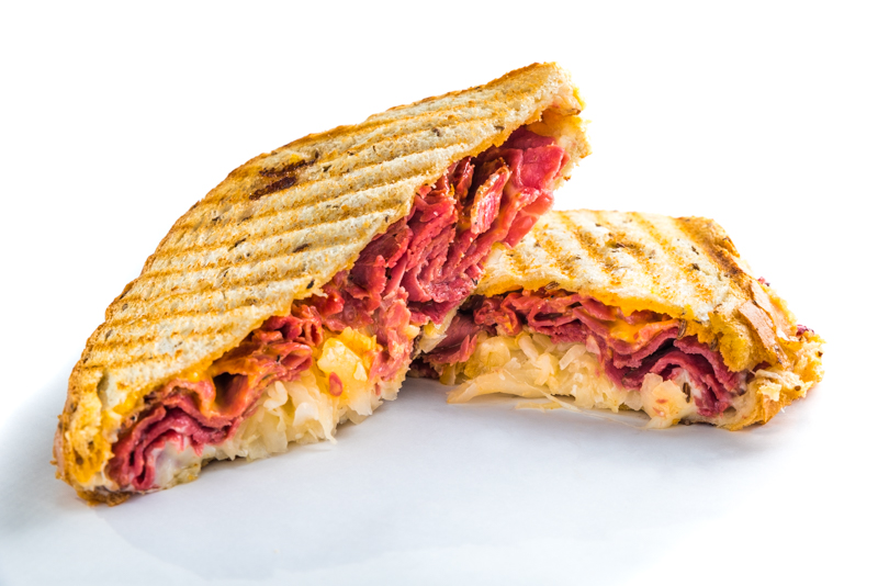 Order The Reuben Sandwich food online from The Don Deli store, Mountain View on bringmethat.com