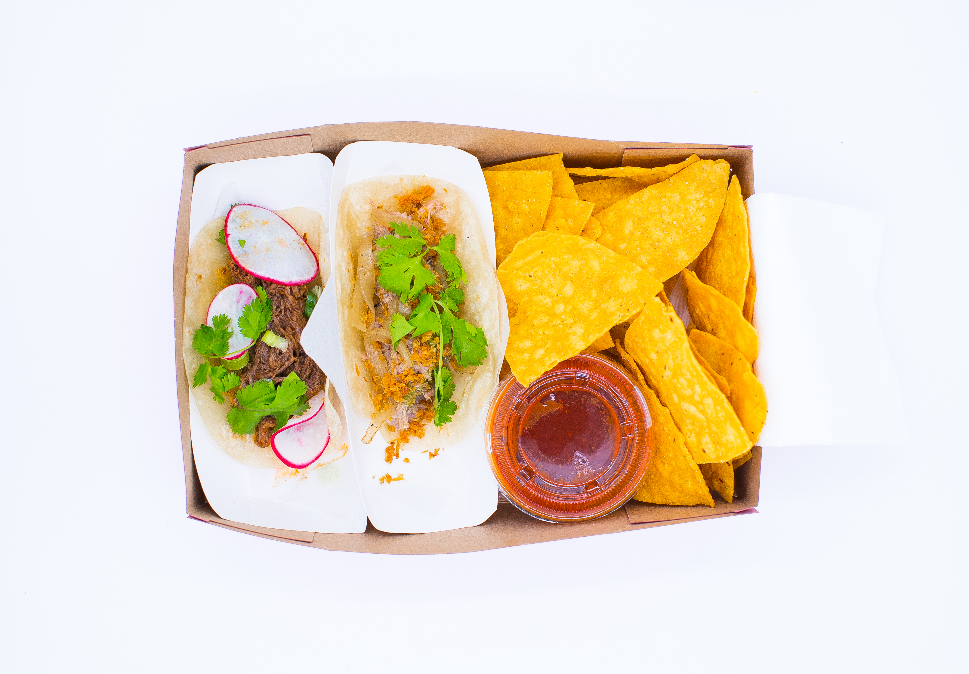 Order Two Taco Combo food online from Chicas Tacos store, Culver City on bringmethat.com