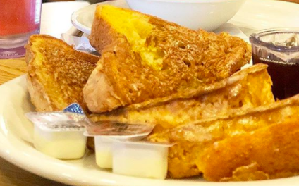 Order Thick Griddle French Toast food online from Sunny Street Cafe store, Columbus on bringmethat.com
