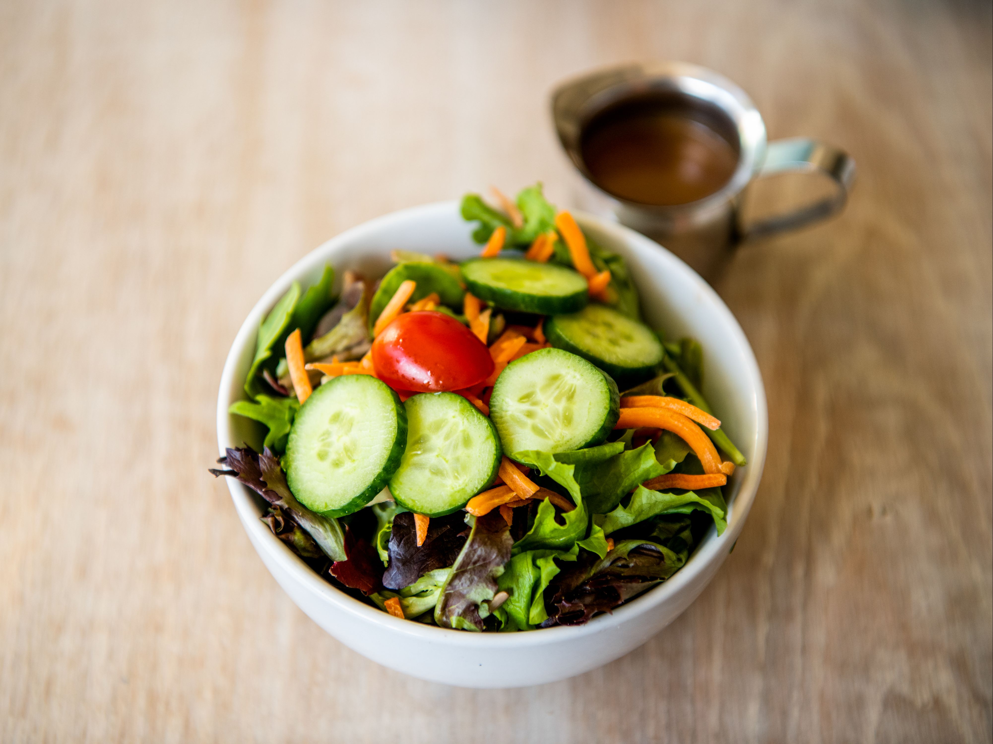 Order Mixed Greens Salad - A la Carte food online from Crimson store, Santa Monica on bringmethat.com