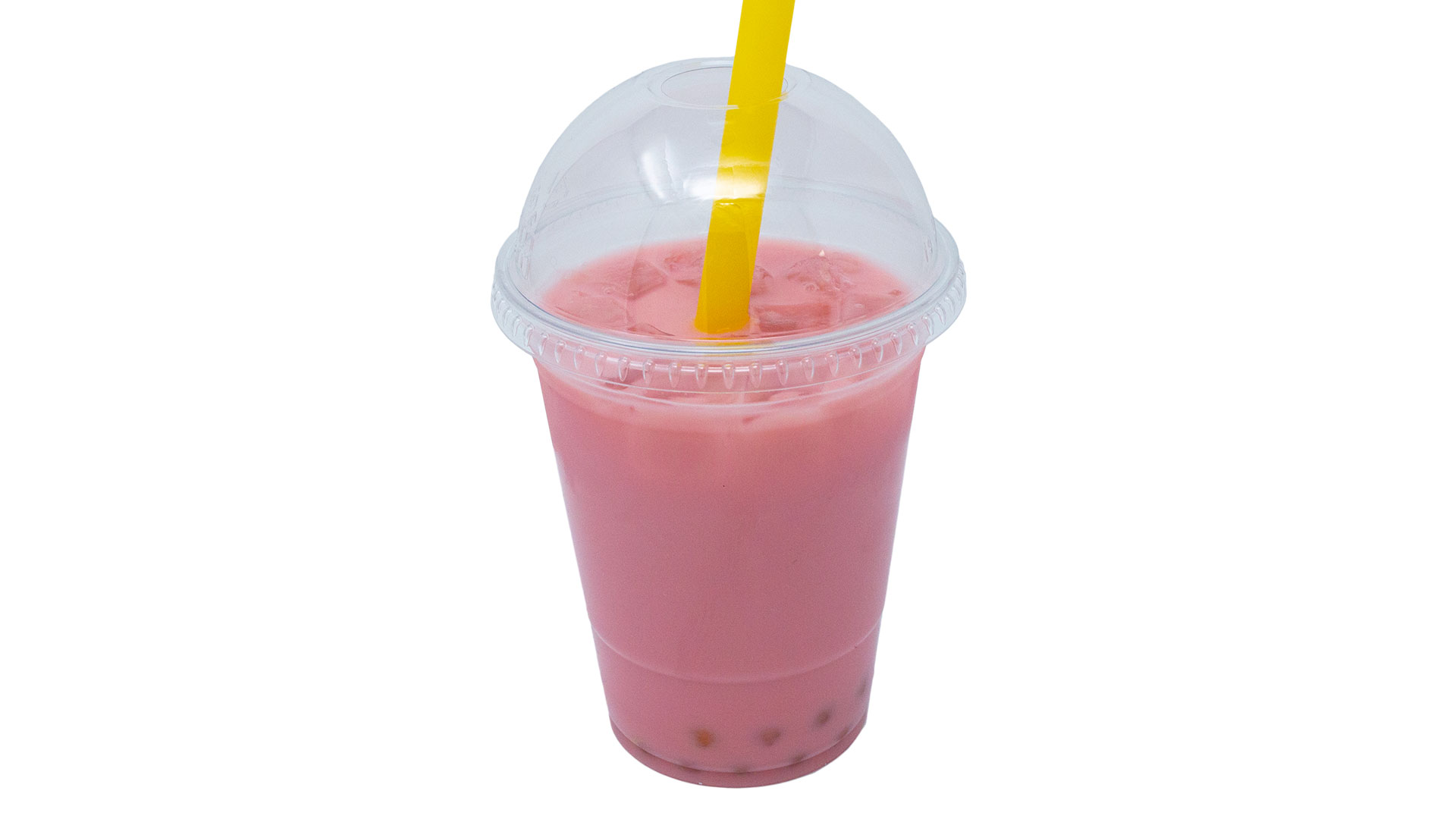 Order Strawberry Splash Bubble Tea food online from Rollup Ice Cream & Tea- Portage store, Portage on bringmethat.com