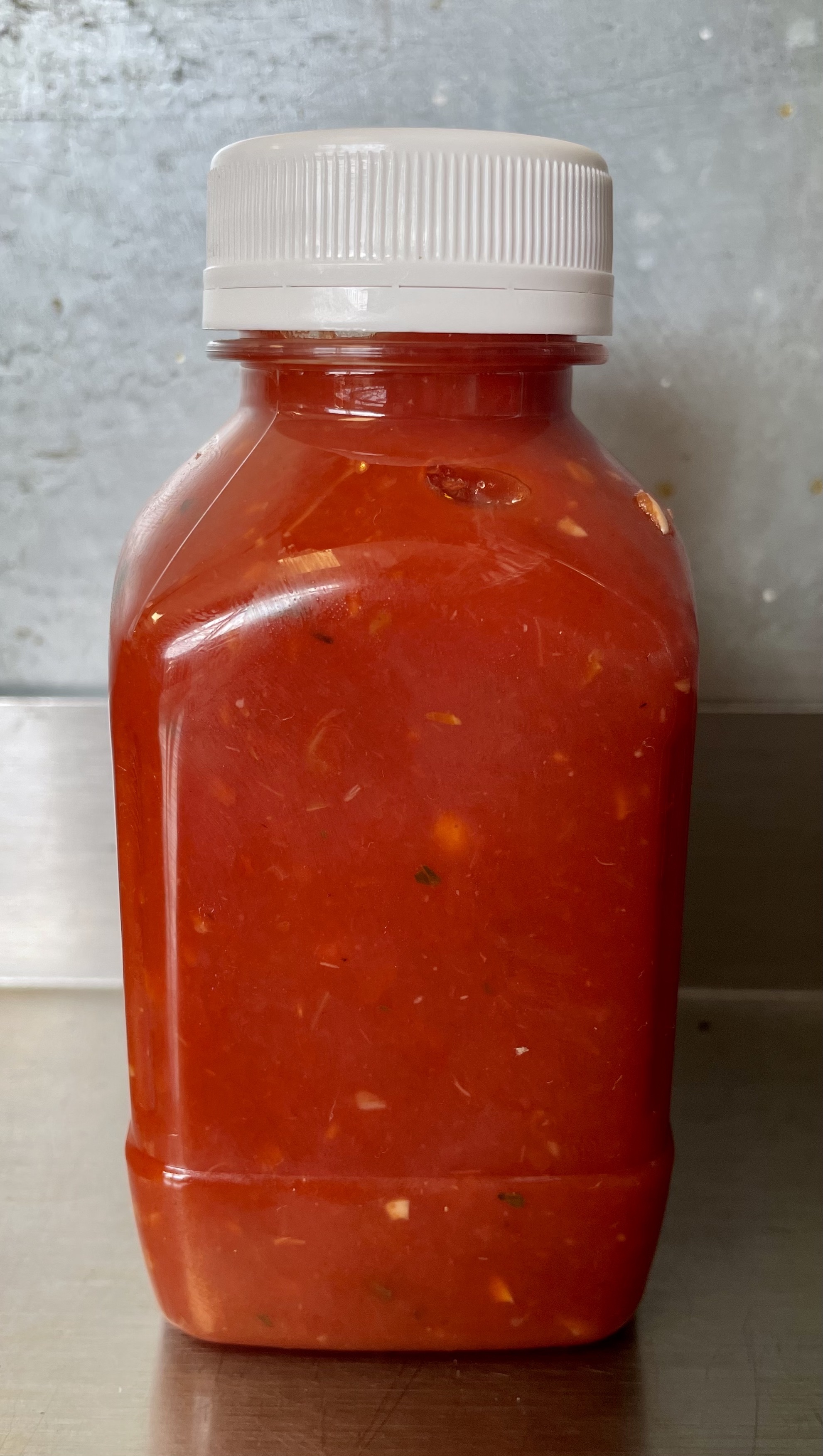 Order *8 oz Bottle Red Sauce food online from Iron Born Pizza store, Pittsburgh on bringmethat.com