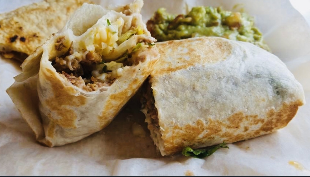 Order Veggie Burrito food online from Taqueria Mixteca store, Dayton on bringmethat.com