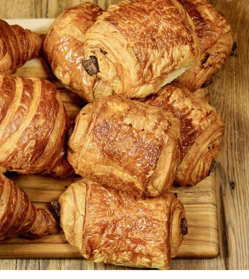 Order Chocolate croissant  food online from Madman Espresso store, New York on bringmethat.com