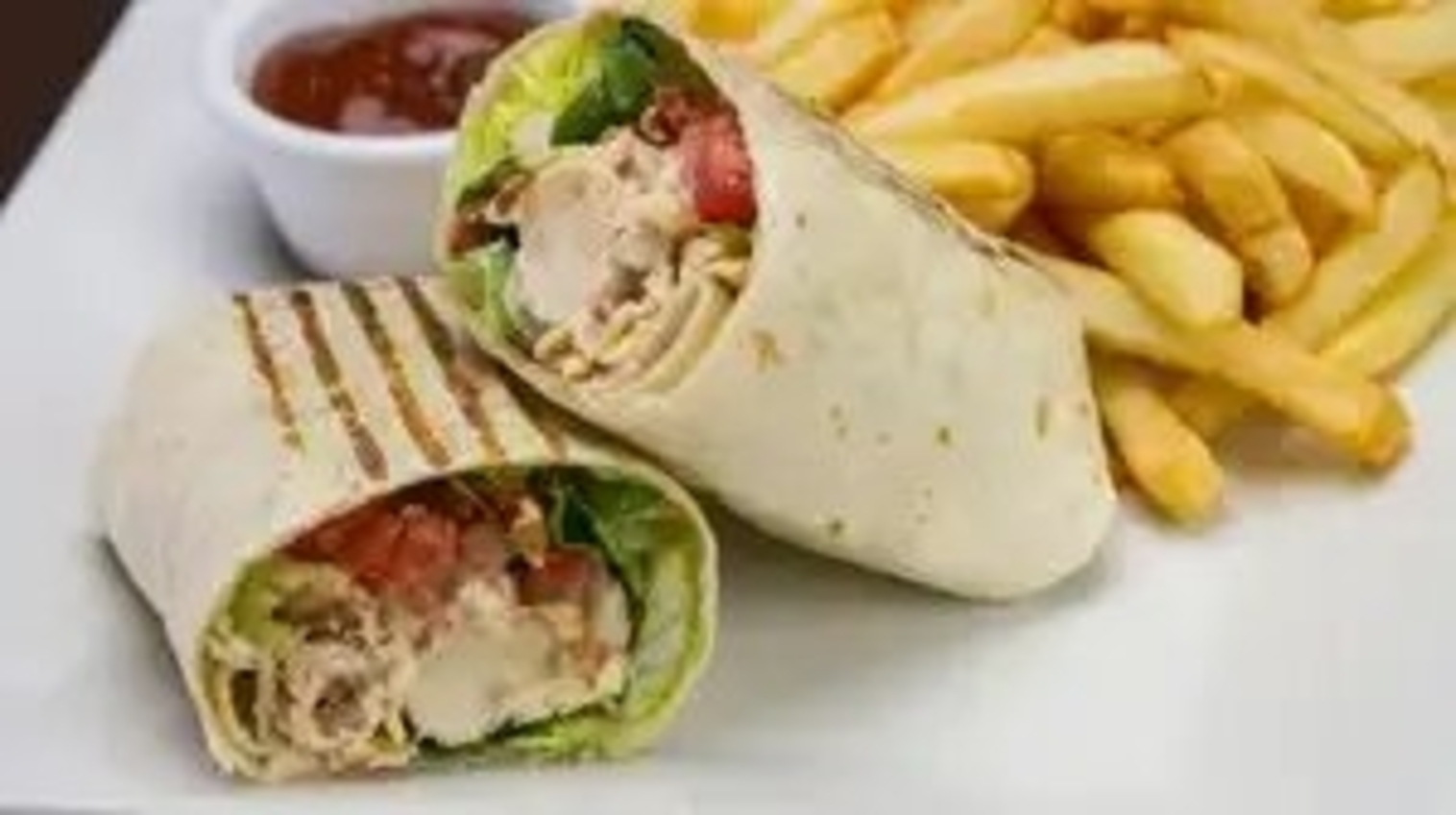 Order Chicken Club Wrap food online from The Brass Tap store, Vineland on bringmethat.com