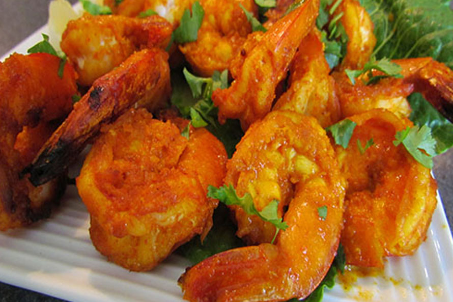 Order Tandoori Shrimp food online from Priya Indian Cuisine store, Lowell on bringmethat.com