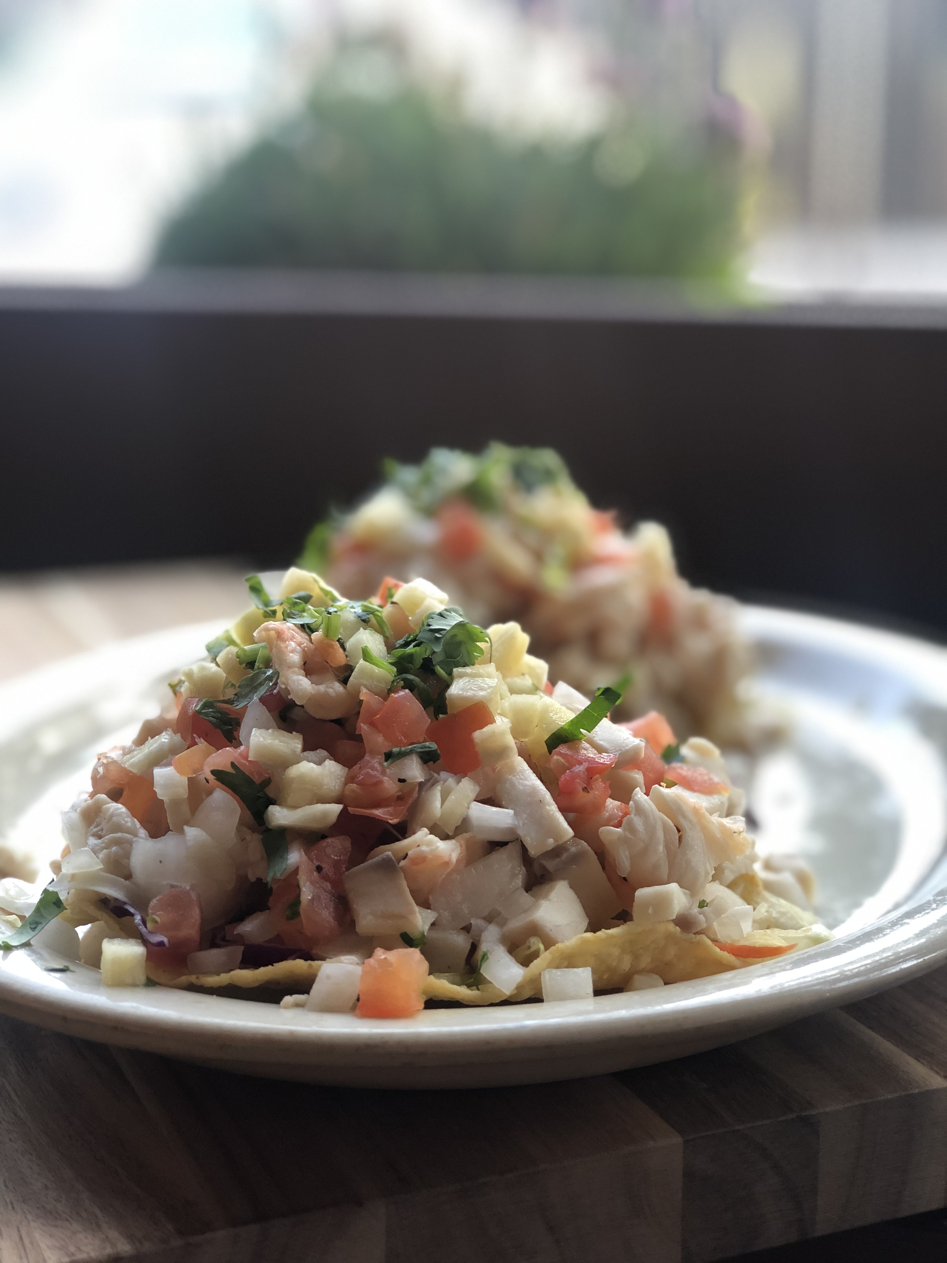 Order Ceviche Tostadas food online from Maracas Concina Mexicana store, Dallas on bringmethat.com