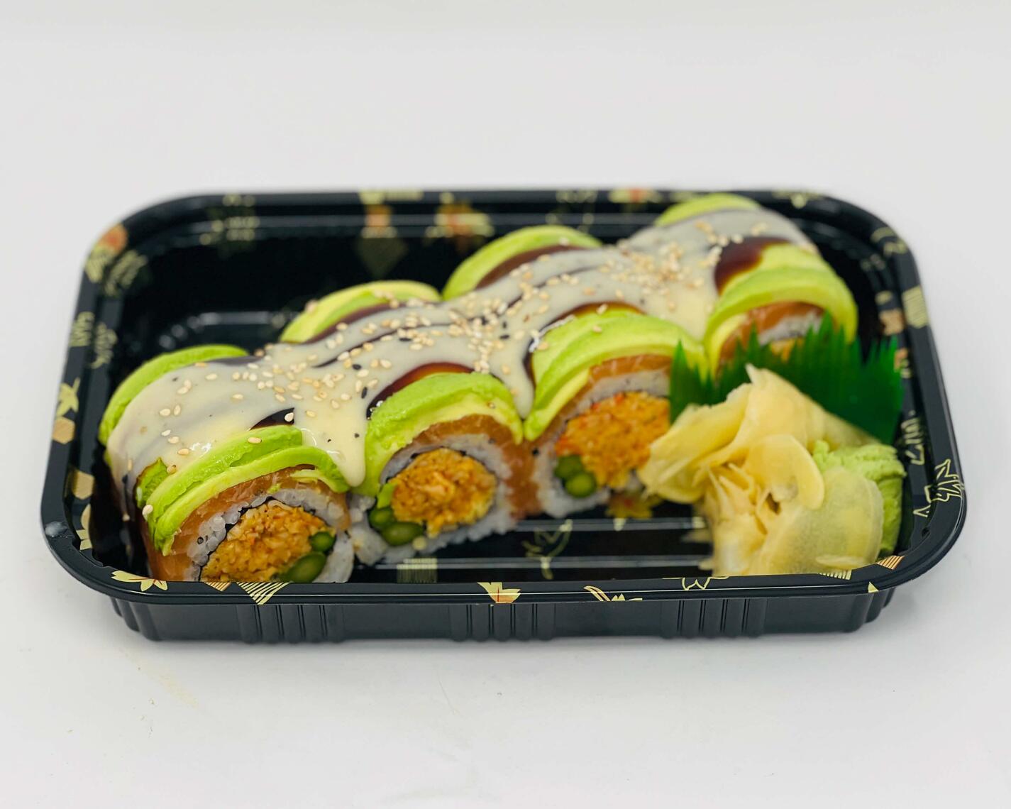 Order Autumn Roll food online from Mad Fish Sushi & Hibachi Grill store, Summerville on bringmethat.com