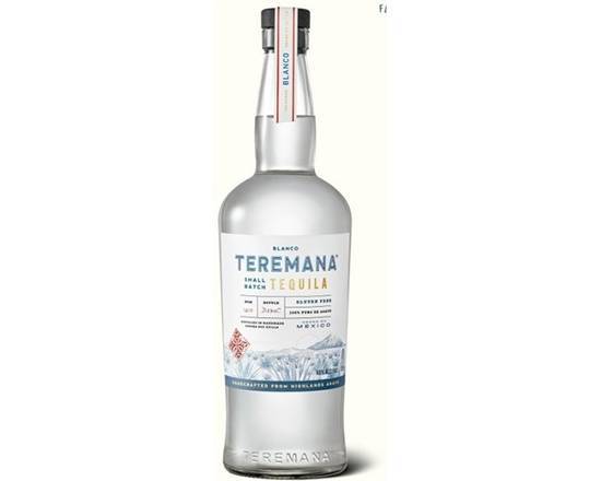Order Teremana Tequila Blanco, 750mL liquor (40% ABV) food online from Samco Food Store store, Bakersfield on bringmethat.com