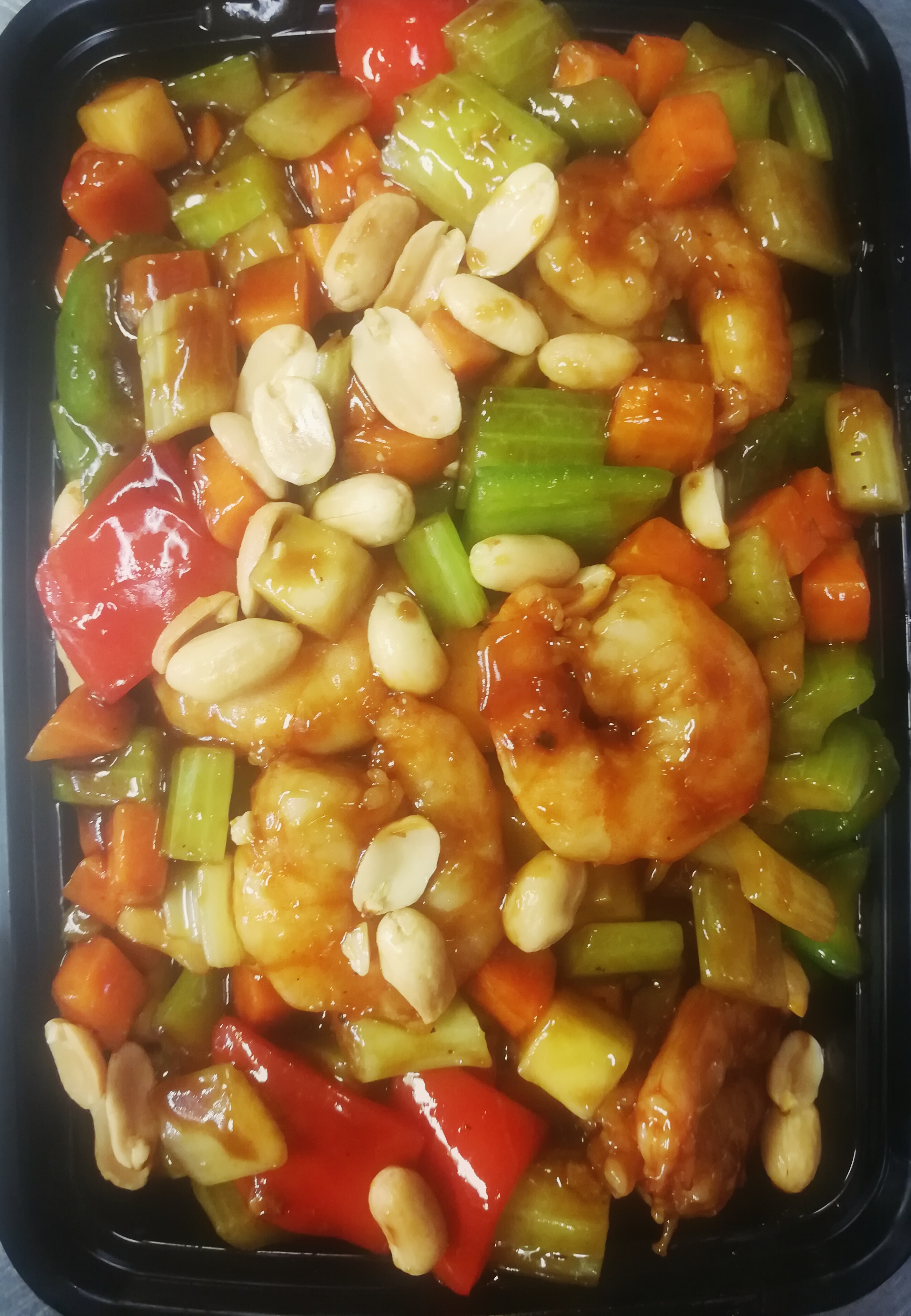 Order Kung Pao Shrimp with Peanuts food online from Canton Wok store, Pawtucket on bringmethat.com