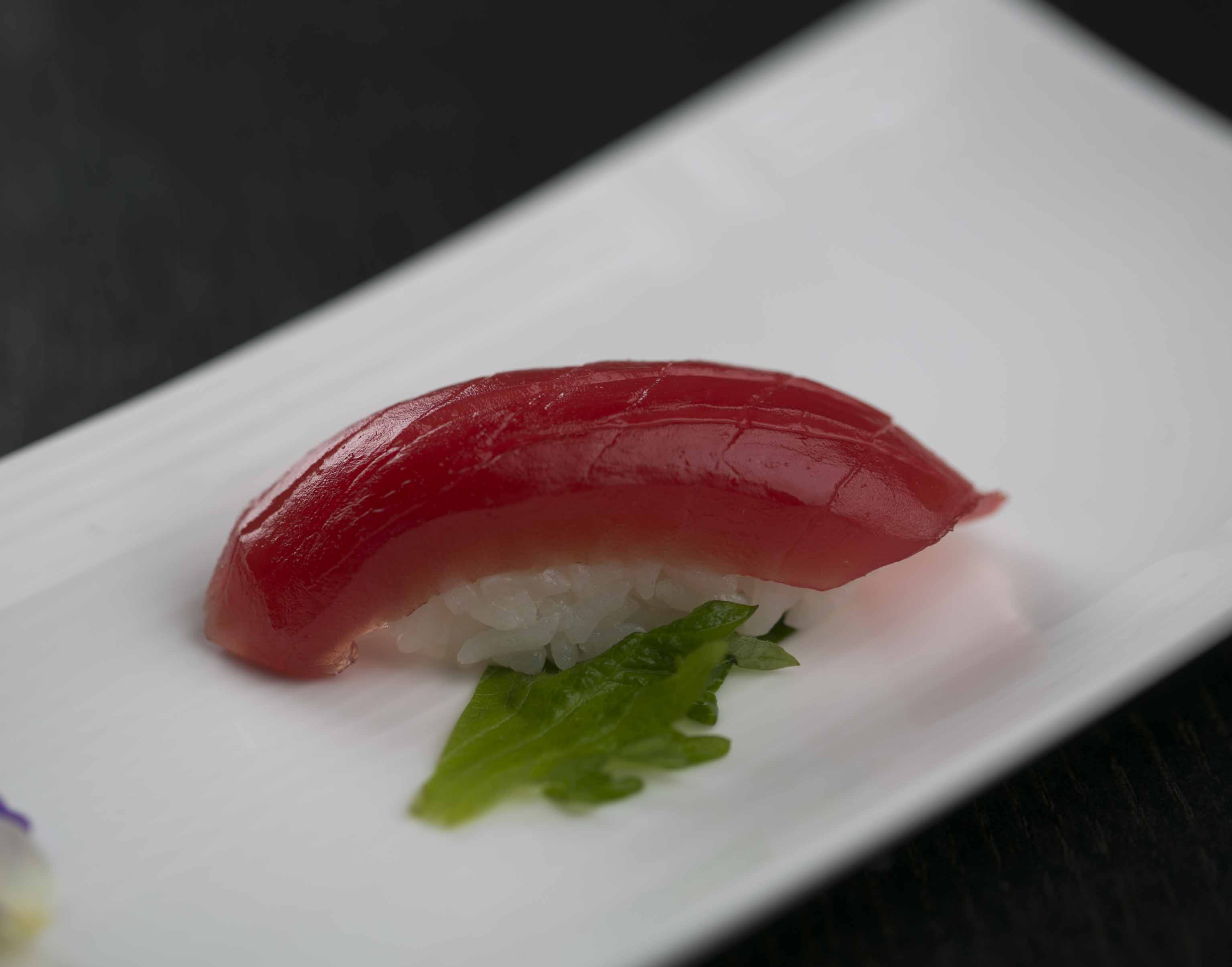Order G2. Tuna Sushi food online from Icho Izakaya Fusion Cuisine store, Temple City on bringmethat.com
