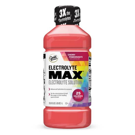 Order Gold Emblem Electrolyte Max Electrolyte Solution, Cherry Pomegranate, 33.8 OZ food online from CVS store, FOUNTAIN HILLS on bringmethat.com