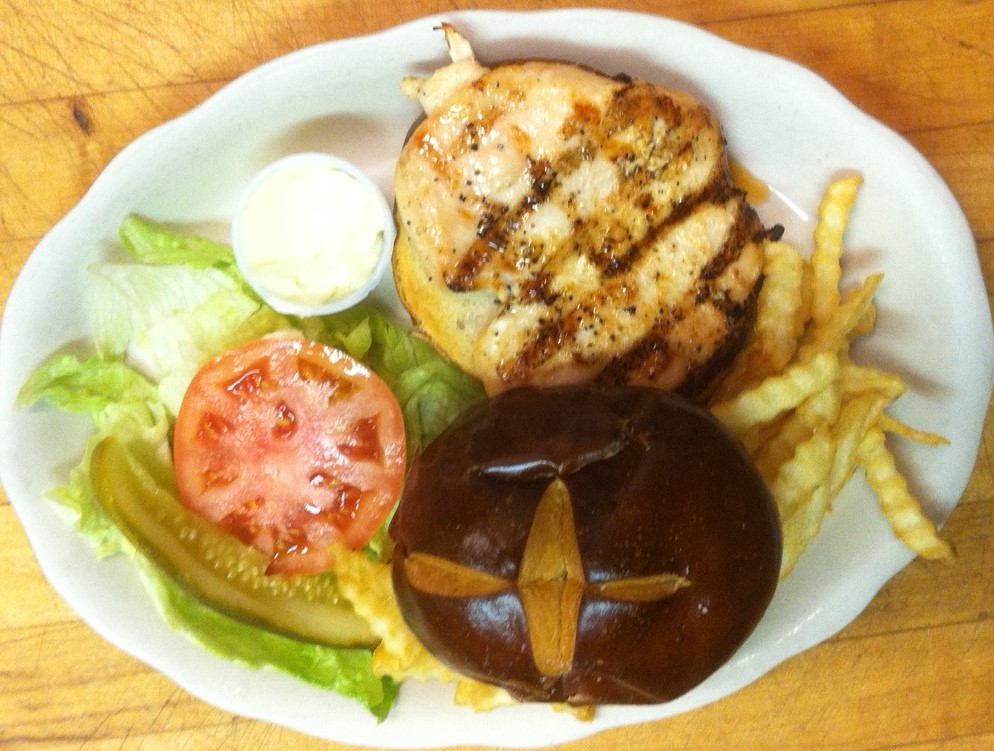 Order Grilled Chicken Breast Sandwich food online from Traditions Restaurant & Pub store, Highland on bringmethat.com