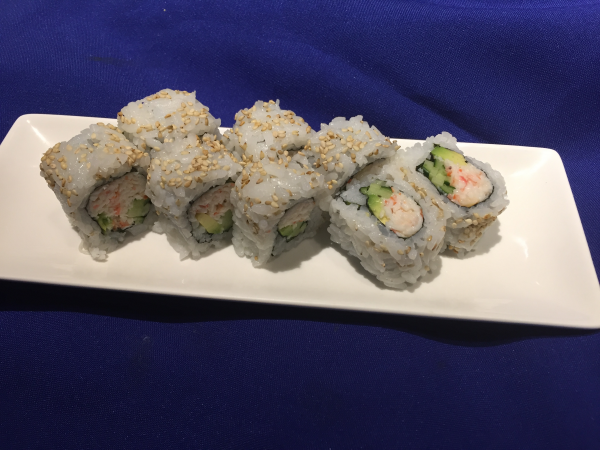 Order Snow Crab Roll food online from Hyuga Sushi store, San Marcos on bringmethat.com