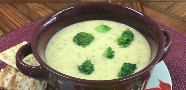 Order Broccoli and Cheese soup  food online from Live The Life Healthy store, Elizabeth on bringmethat.com