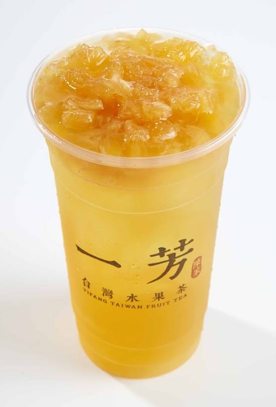 Order Pineapple Green Tea 金鑽鳳梨綠 food online from Yi Fang Torrance store, Torrance on bringmethat.com