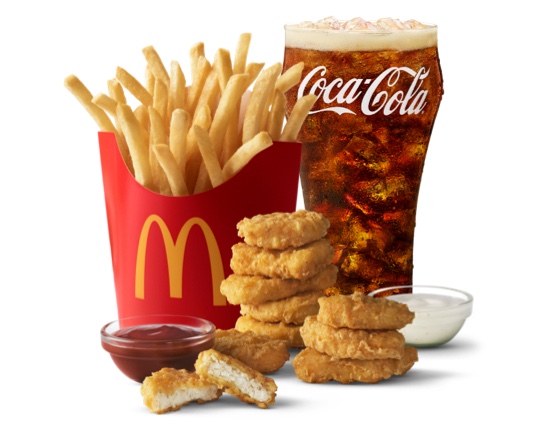 Order 10 Piece McNuggets Meal food online from McDonald's store, Fort Wayne on bringmethat.com