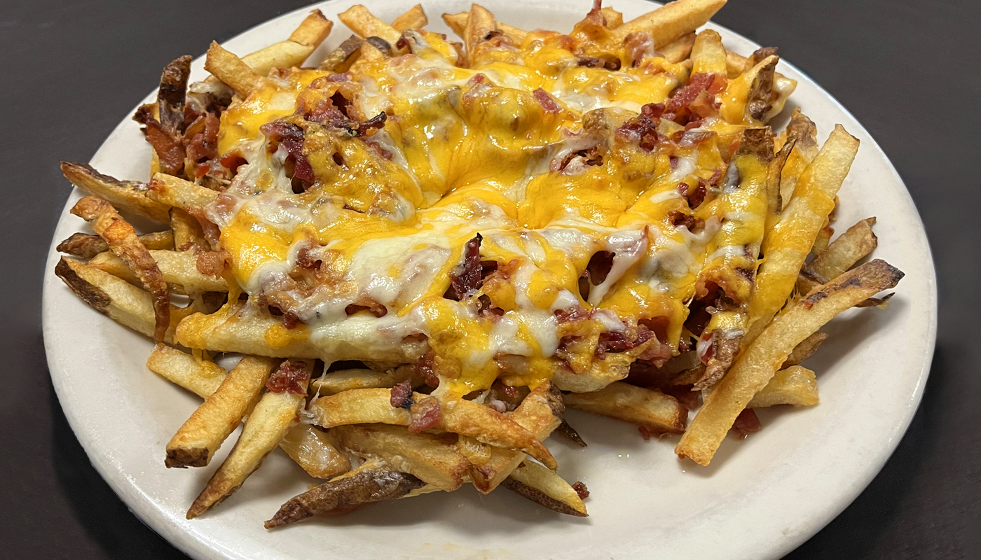 Order Bacon Cheese Fries food online from Beefalo Bob's store, Riviera Beach on bringmethat.com