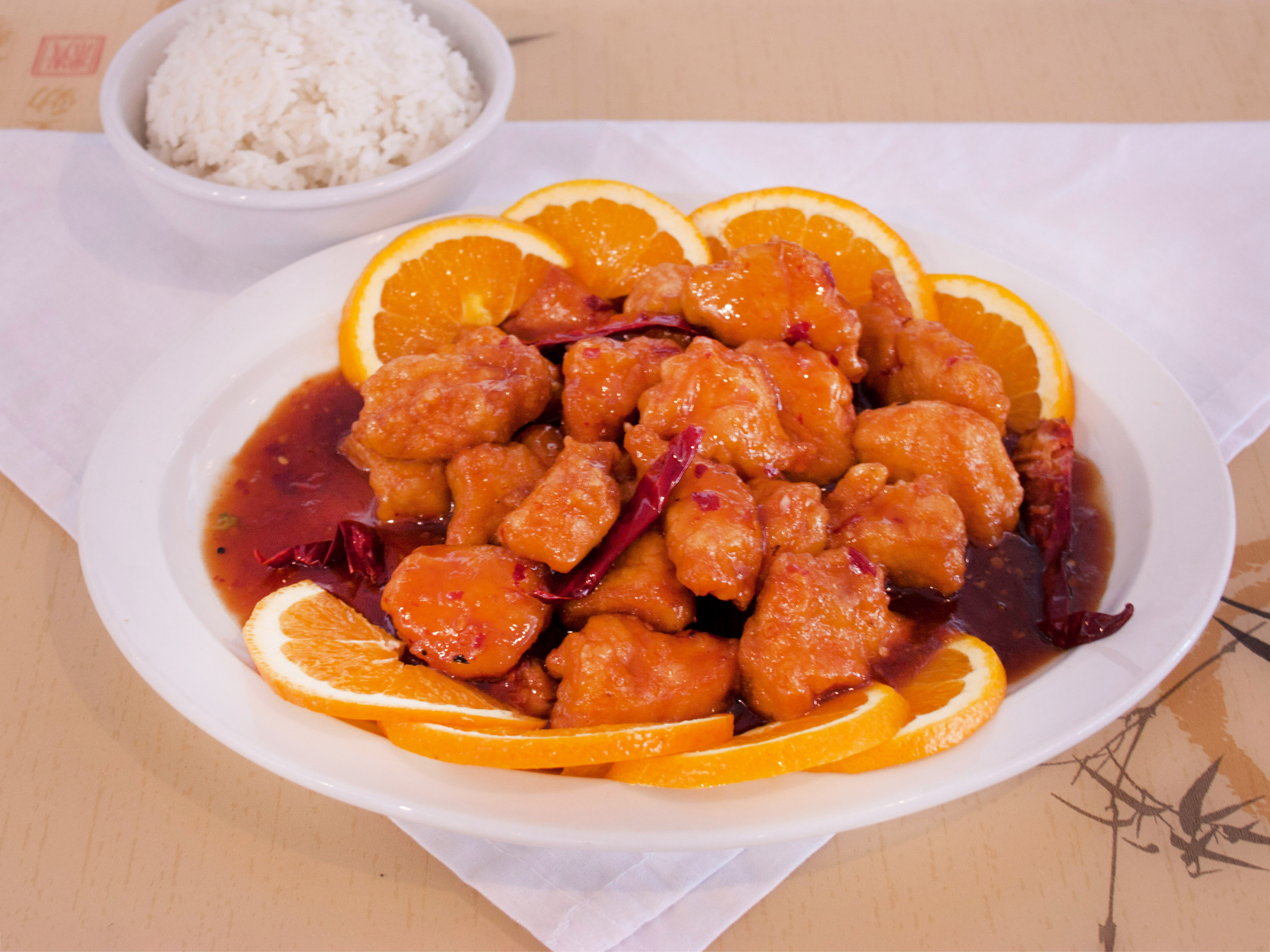 Order Orange Chicken food online from J Zhen store, Columbus on bringmethat.com