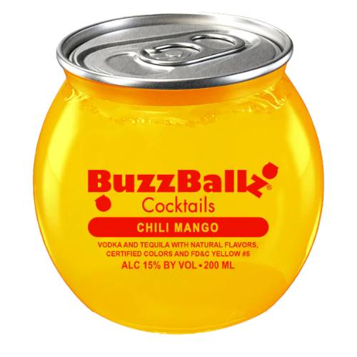 Order Buzzballz Chili Mango - 200ml/Single food online from Bottle Shop & Spirits store, Los Alamitos on bringmethat.com