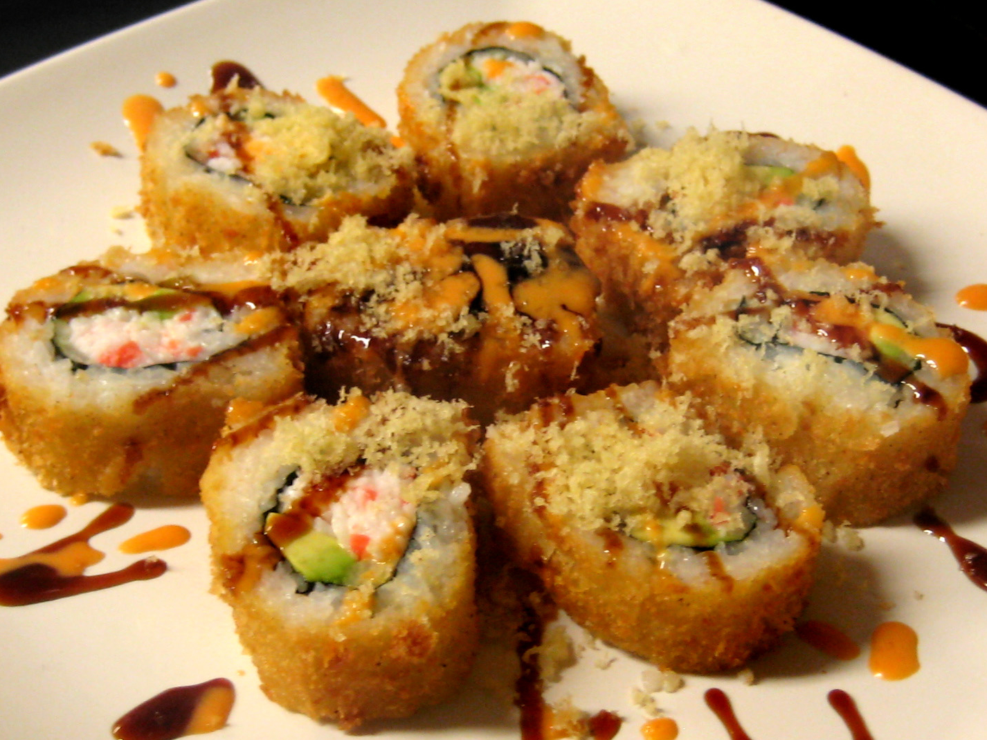 Order California  Tempura Roll food online from Kino Sushi store, Los Angeles on bringmethat.com