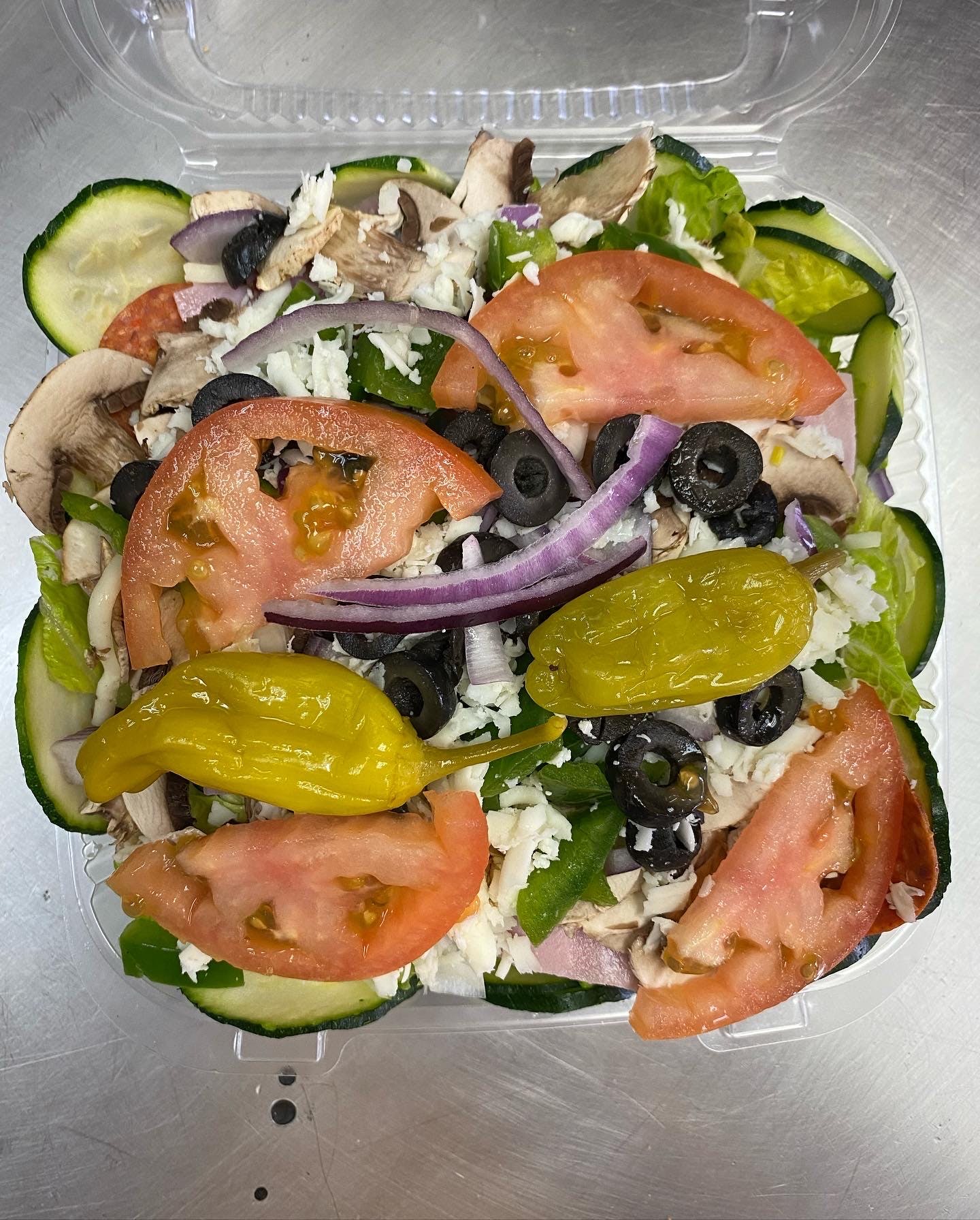Order Antipasto Salad - Small food online from Pizza Chief store, Ventura on bringmethat.com