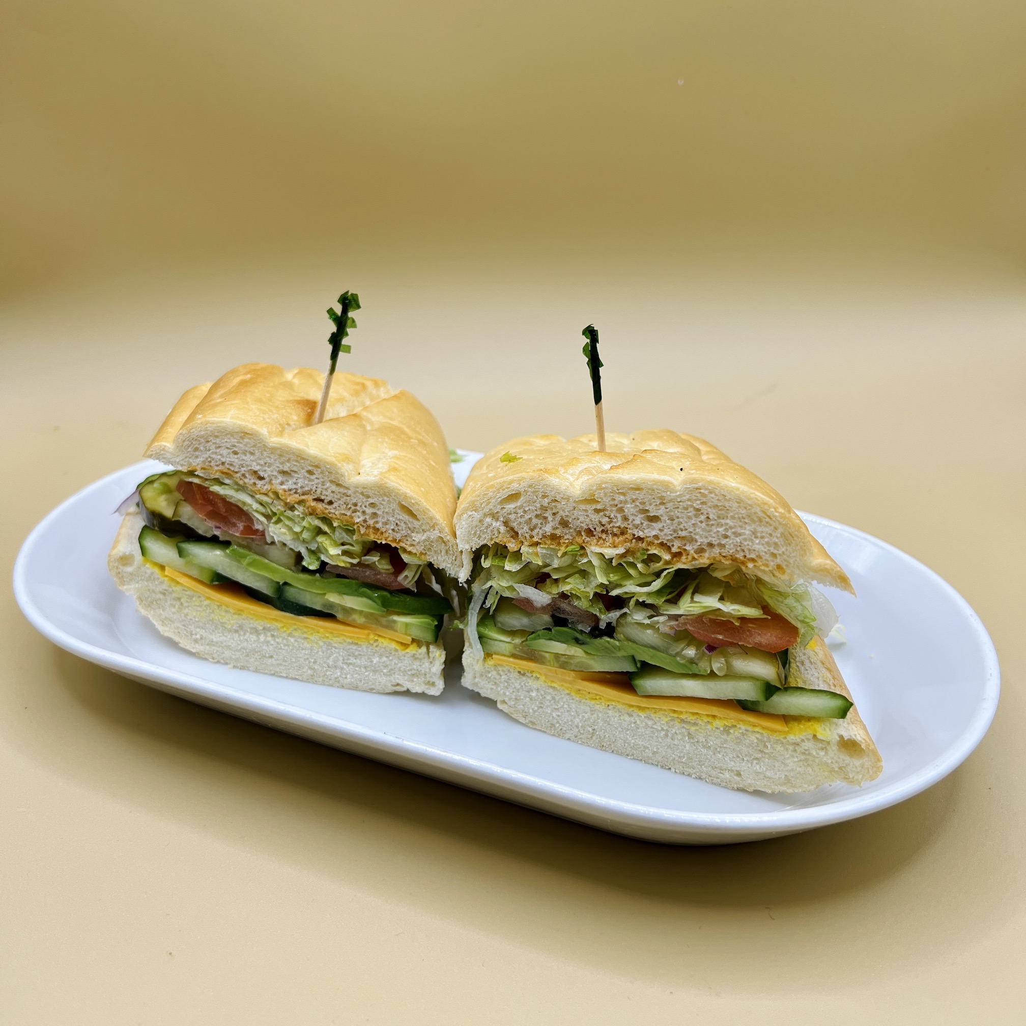 Order 10. Veggie Sandwich food online from Spreadz store, Santa Clara on bringmethat.com