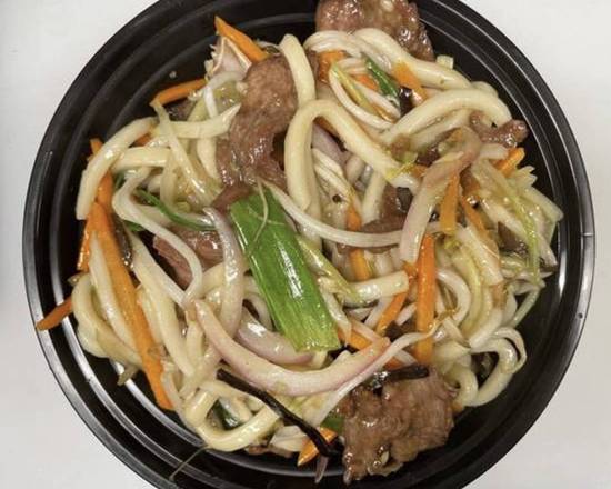 Order Stir Fried Udon food online from Hunan Cafe store, Pittsburgh on bringmethat.com