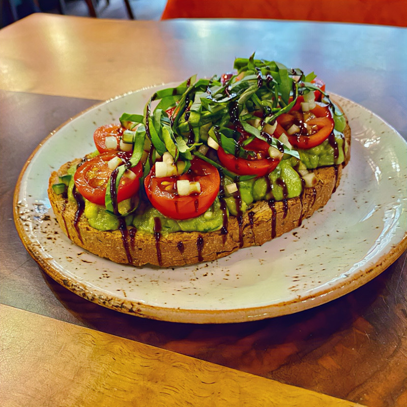 Order Avocado Tomato Power Toast food online from Chiqueolatte store, Chicago on bringmethat.com
