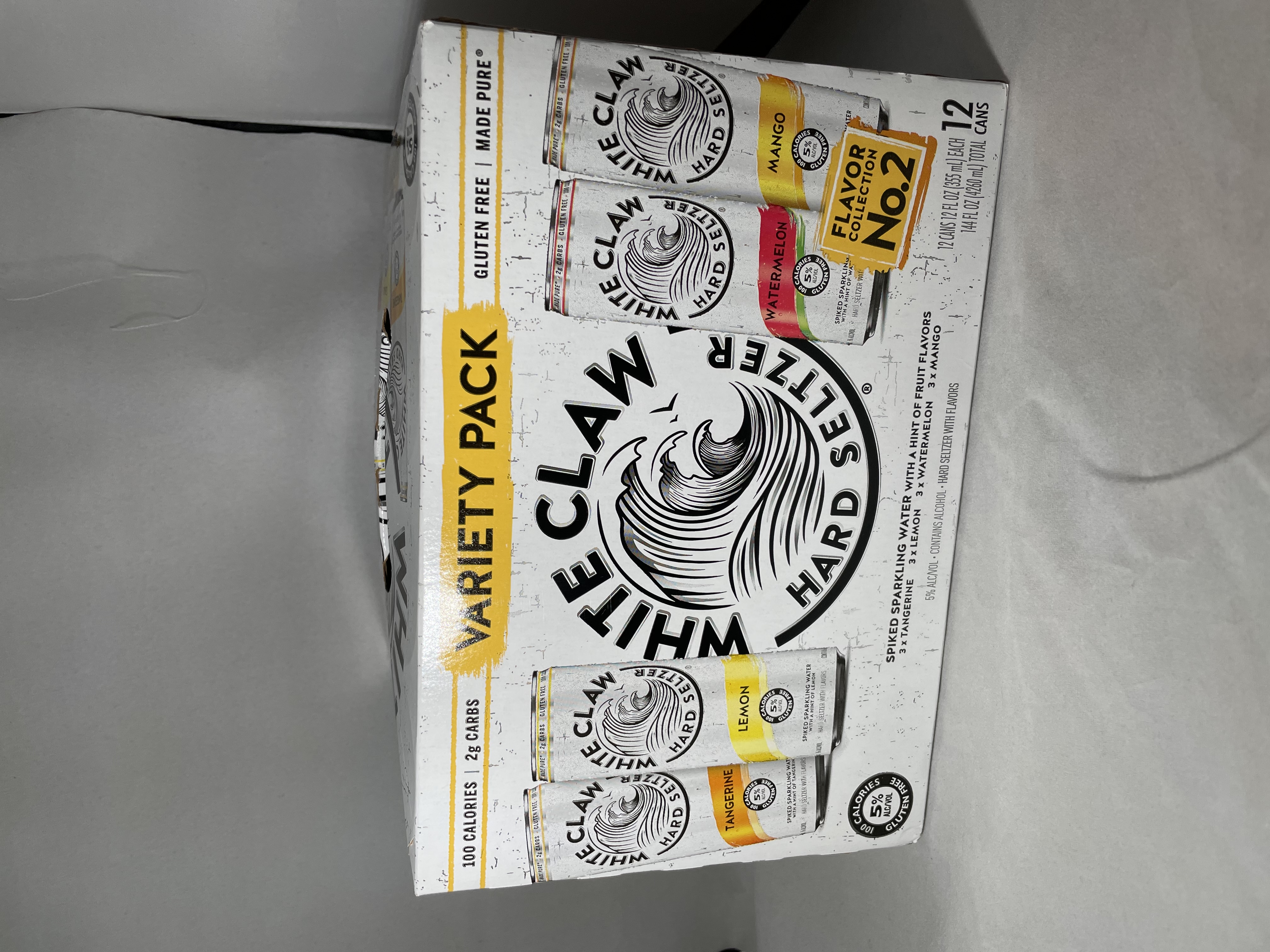 Order White Claw Variety 12 Pack Variety. food online from Tap & Bottle store, Tucson on bringmethat.com