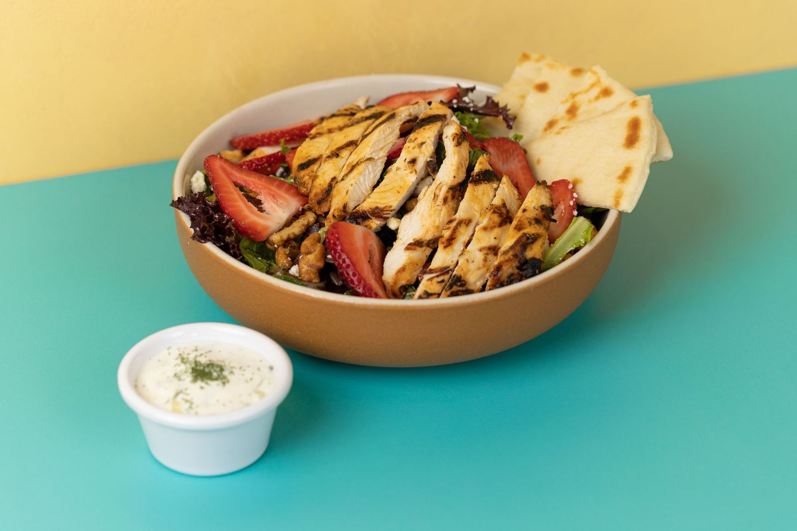 Order strawberry Chicken Salad food online from Daphne #1050 store, Pasadena on bringmethat.com