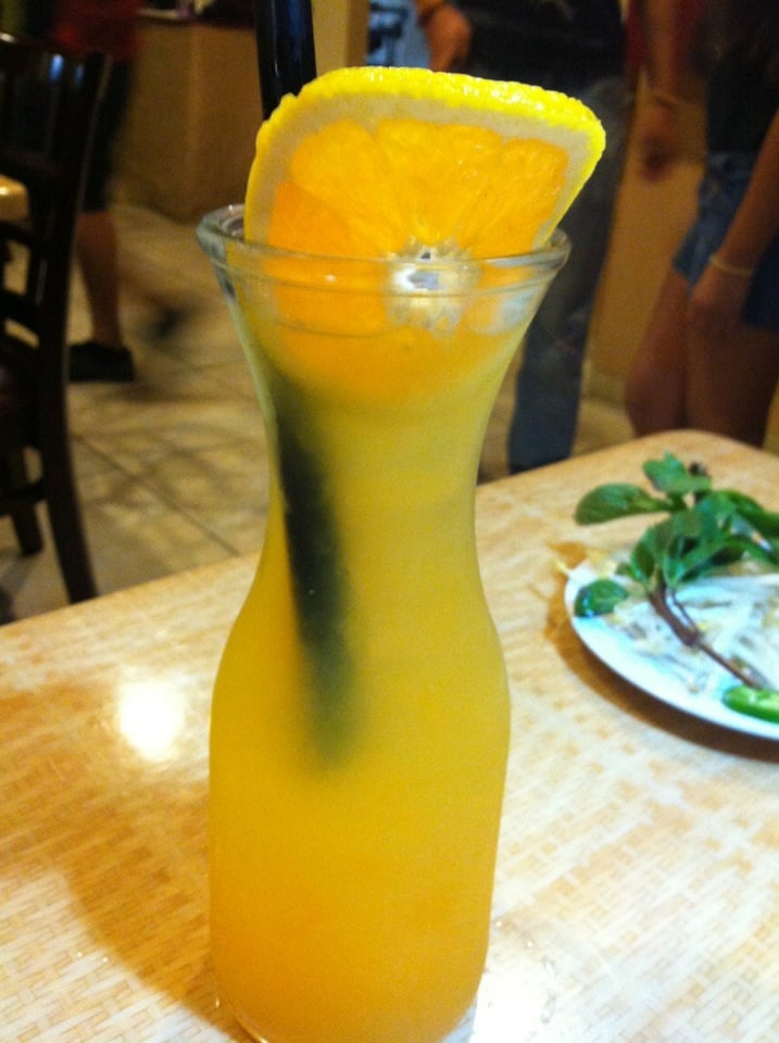 Order Fresh Squeeze Orange Juice food online from Pho Saigon Star store, San Diego on bringmethat.com